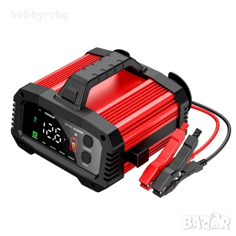 Интелигентно зарядно устройство 12V/25A, 24V/15A, за автомобили, лодки и други, снимка 4 - Аксесоари и консумативи - 50963690