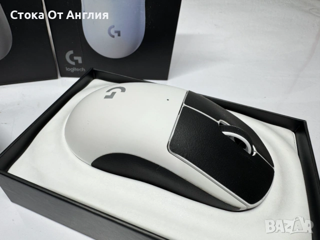Мишка геймърска Logitech PRO X Superlight 2 / бяла, снимка 4 - Клавиатури и мишки - 49975092