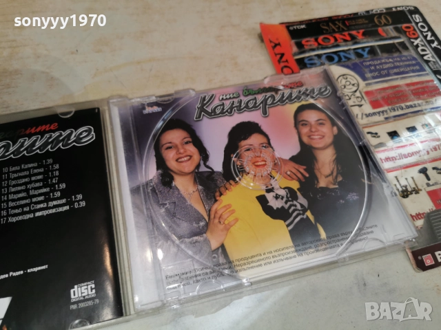 КАНАРИТЕ ЦД 2912251501, снимка 16 - CD дискове - 52927975