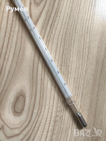 Живачен термометър от 50-200 гр., снимка 2 - Лаборатория - 53402413