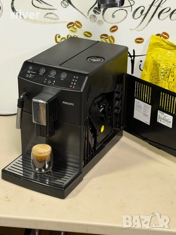 Кафемашина кафе автомат Philips minuto с гаранция, снимка 5 - Кафемашини - 52702155