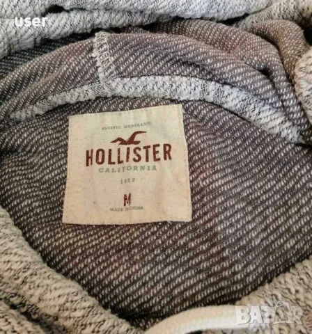 100% Оригинален мъжки суичър с качулка HOLLISTER! , снимка 4 - Суичъри - 47163344