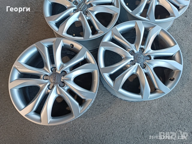 4бр.алуминиева джанта 19цола за Audi, снимка 2 - Гуми и джанти - 53645366