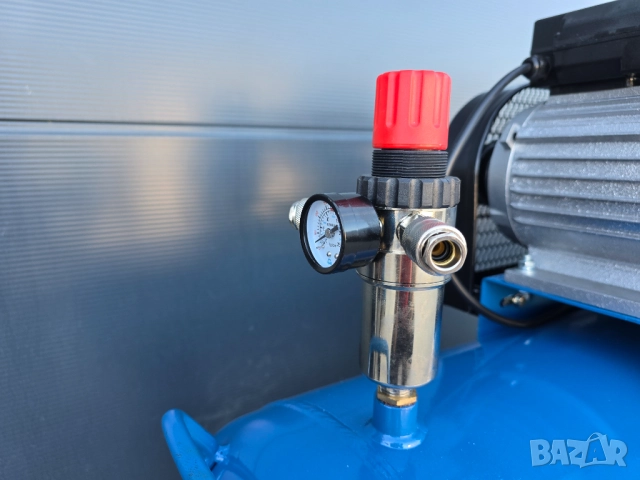 Компресор за въздух - 200 литра 3.0 kW, 4 hp 12 bar.480л/м, снимка 8 - Компресори - 28543154