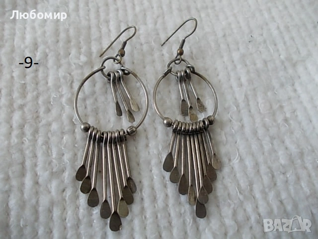 Стари обеци разни - списък, снимка 9 - Антикварни и старинни предмети - 52919733