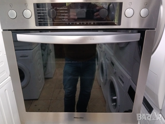 Иноксова печка за вграждане Миеле Miele с керамичен плот Made in Germany с две години гаранция!, снимка 3 - Печки, фурни - 54297747