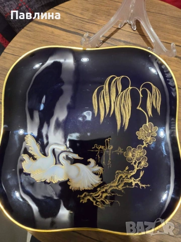 Порцеланово немско плато, снимка 3 - Аксесоари за кухня - 53865439