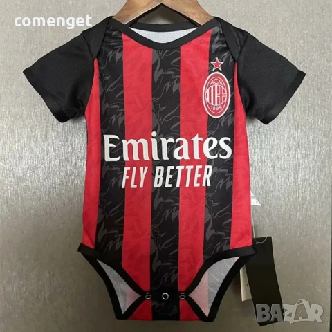 БЕБЕШКИ бодита AL NASSR RONALDO, MESSI MIAMI, REAL MADRID, BARCELONA, JUVENTUS, MILAN, PSG, INTER!, снимка 9 - Бодита за бебе - 53760328