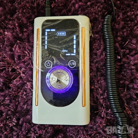 Електрическа пила с посътавка, за геллак, снимка 7 - Продукти за маникюр - 50657236