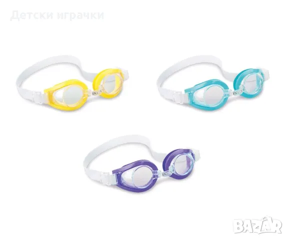 Детски Очила за плуване Intex, 3-8 години, Play 