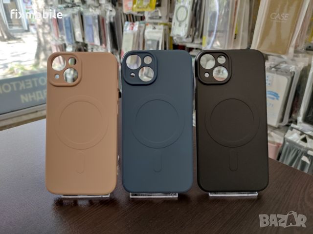 Apple iPhone 14 Силиконов кейс Mag Cover