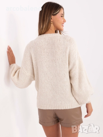 Дамски вълнен пуловер с голям размер, 3цвята , снимка 4 - Блузи с дълъг ръкав и пуловери - 51934548