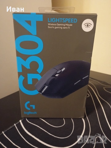 !!НОВА!!МИШКА LOGITECH G304 безжична черна