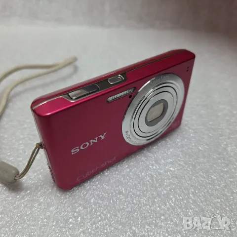 ПОРЪЧАН! Цифров фотоапарат SONY Cyber ​​Shot розов DSC-W610 14.1MP, 4x увеличение, снимка 5 - Фотоапарати - 49431925