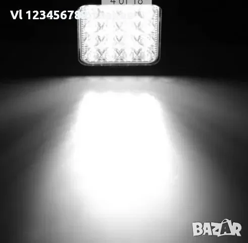 ЛЕД диоден фар, прожектор 12-24 В, снимка 3 - Аксесоари и консумативи - 50693047