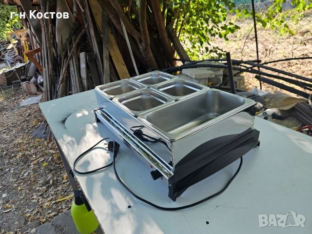 Бен-мари топло със сух нагревател отдолу 2бр. гастронорми 1/2-15см., снимка 7 - Обзавеждане на кухня - 51824742