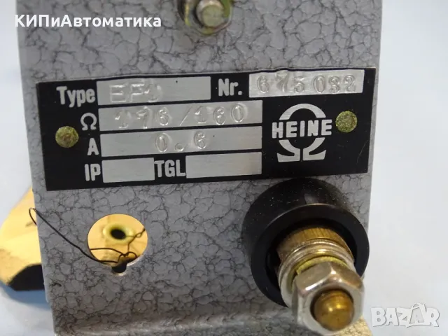 съпротивление HEINE Typ EF-1 Ω176/160 0.6А, снимка 3 - Резервни части за машини - 49192210