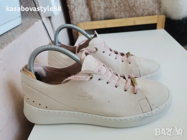 Маратонки Lacoste 37.5н.Естествена кожа , снимка 16 - Маратонки - 54148799