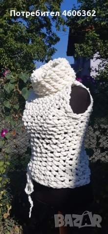 ръчно изплетен пуловер 