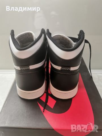 Jordan 1 Black/White Мъжки-Дамски Обувки 36 EUR+ Кутия., снимка 3 - Маратонки - 46461279