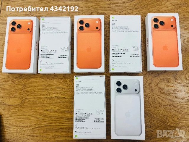 Нови iPhone 17 Pro Max 256GB, Гаранция, снимка 5 - Apple iPhone - 51850181