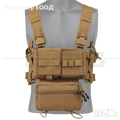 ТАКТИЧЕСКА ЖИЛЕТКА PMC MICRO D CHEST RIG – TN, снимка 6 - Екипировка - 45056902