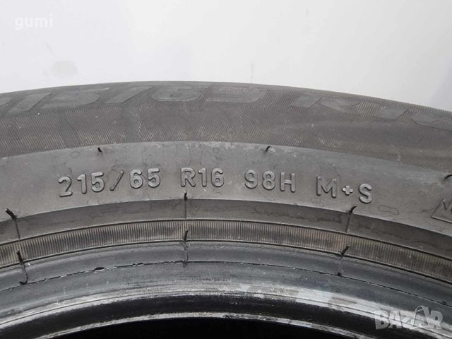 1бр. зимна гума 215/65/16 PIRELLI L01041, снимка 2 - Гуми и джанти - 46111140