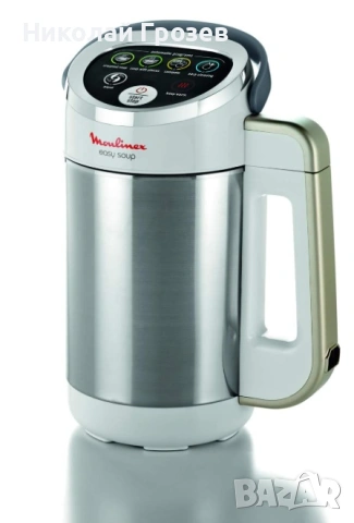Блендер с нагряване Moulinex Easy Soup,  Миксер за супа, снимка 2 - Кухненски роботи - 53851243