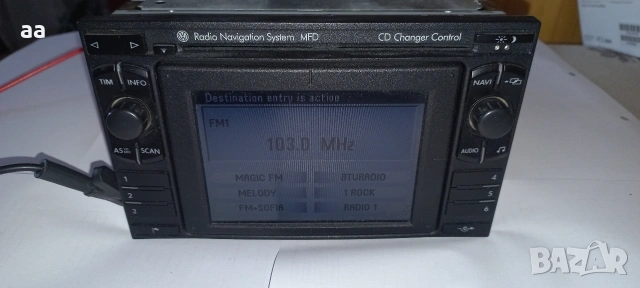 Оригинална радио навигация VW MFD, снимка 4 - Аксесоари и консумативи - 53782979