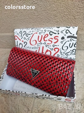 Червен портфейл Guess -SG232, снимка 2 - Портфейли, портмонета - 37642242