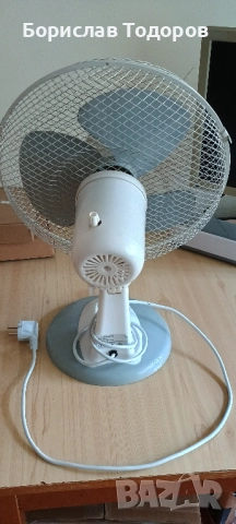 Компактен вентилатор 30см, снимка 4 - Вентилатори - 51432805