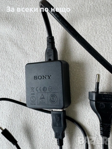Оригинално зарядно Sony AC-UB10C за фотоапарати Sony, снимка 4 - Батерии, зарядни - 54072737