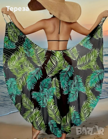 🆕️ Плажна наметка / XL, снимка 3 - Бански костюми - 54230534