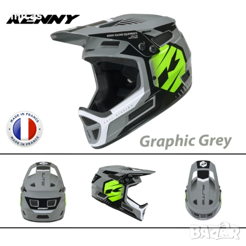 Кросова каска KENNY ELITE 2026 Full Face, EN Сертифицирана, ФРАНЦИЯ, снимка 2 - Аксесоари за велосипеди - 51773625