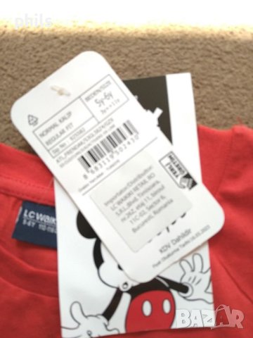 Нова тениска и потник  с М..Маус, снимка 6 - Детски тениски и потници - 45928302
