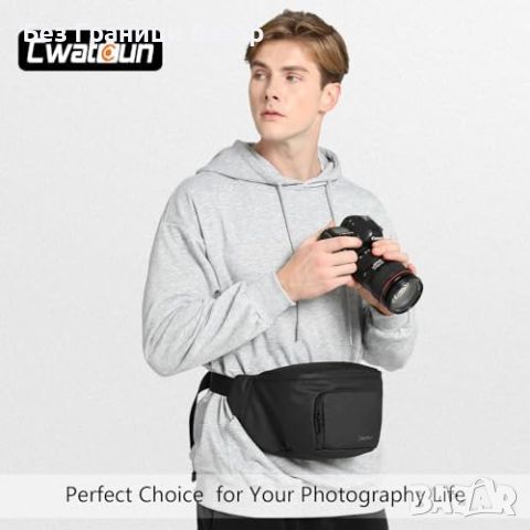 Нова Чанта за Фотоапарат Nikon Sony Лека DSLR Компактна Водоустойчива 