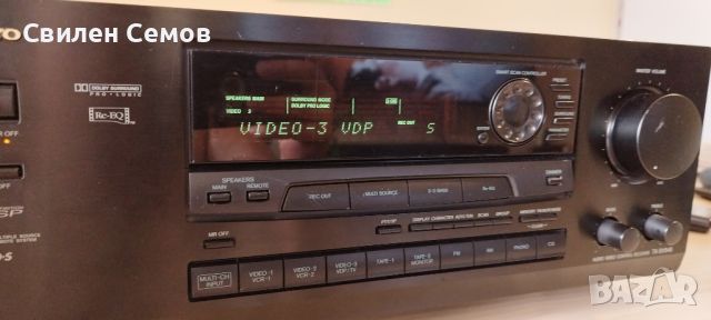 Усилвател Onkyo TX-SV545, снимка 16 - Ресийвъри, усилватели, смесителни пултове - 46350020