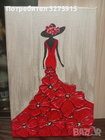 Картини ръчно рисувани от гипс 