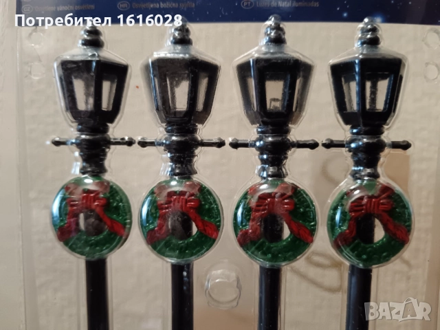 Комплект светещи фенери на MAGIC VILLAGЕ., снимка 2 - Декорация за дома - 48005638