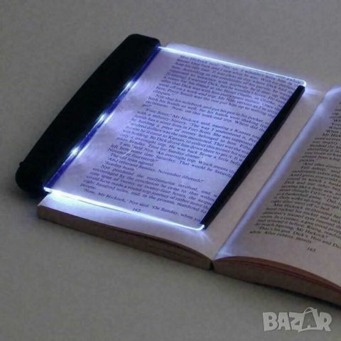 LED лампа за четене на книги V7A5, 170x145x25 mm, снимка 1 - Лед осветление - 45893402