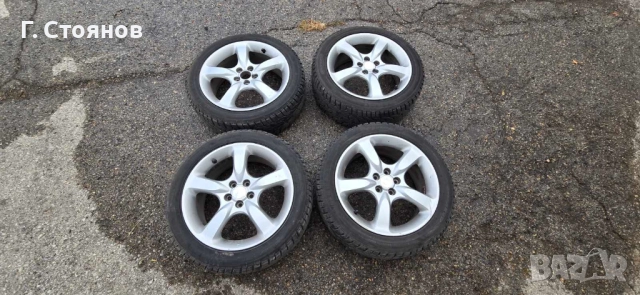 Алуминиеви джанти+гуми (зимни) 5x100 225/45 R17 