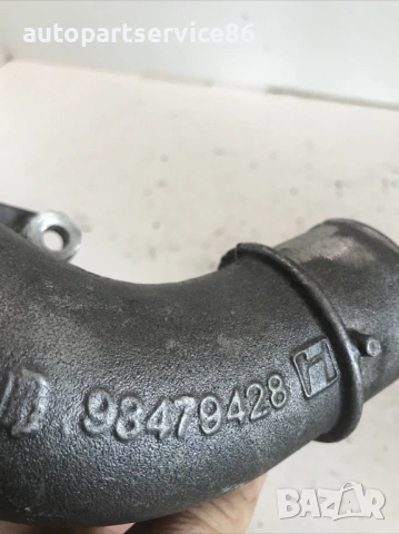 Тръба за интеркулер за Peugeot Jumper, Boxer, Ducato 2.8 HDI (2005) 98479428, снимка 2 - Части - 53799311