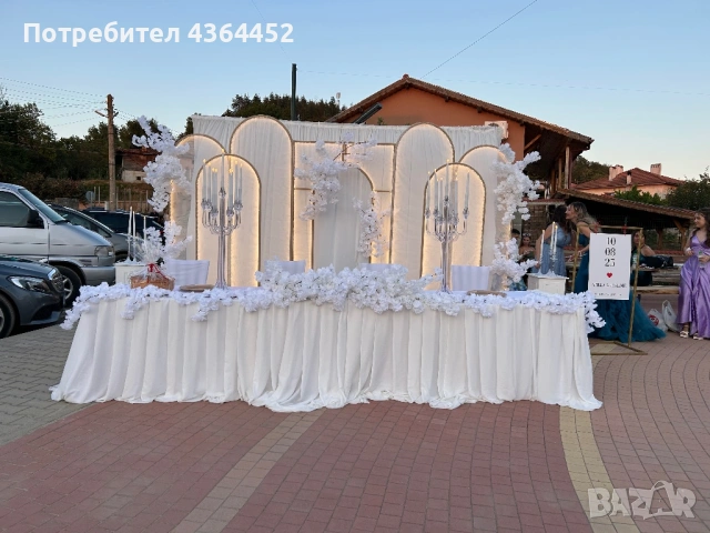 Арки за събития с осветление, снимка 5 - Декорация - 54247584