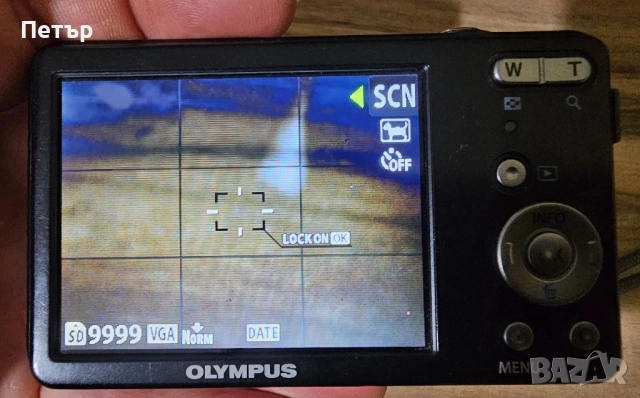 Olympus D-735 – Черен + оригинална батерия + SD карта Kingston, снимка 5 - Фотоапарати - 51866798