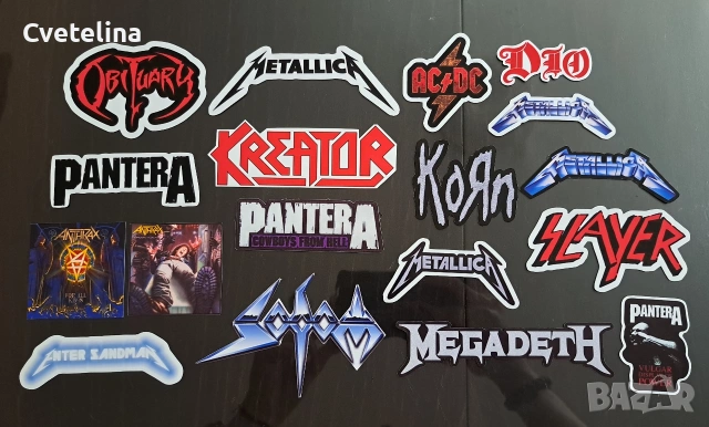 Персонализирани стикери - метъл и рок , снимка 5 - Колекции - 53228264