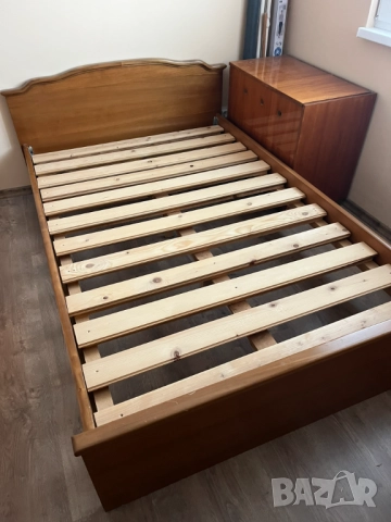 Легло 120/190 с матрак и подматрана рамка, снимка 4 - Спални и легла - 52912983