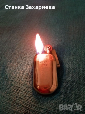 Brass 5 окопна запалка , снимка 6 - Антикварни и старинни предмети - 52878456