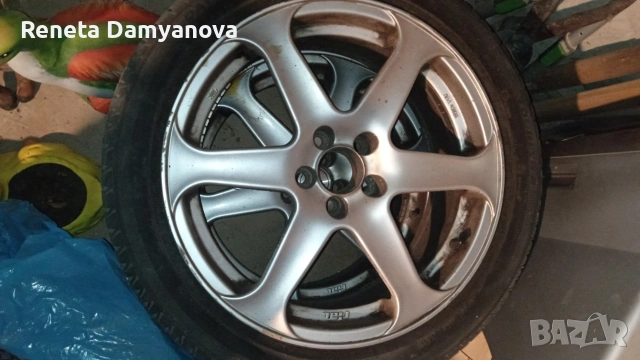 Aлуминиеви джанти с гуми RIAL 17 5x100 57.1 ET35 Audi A3 8L, WV, Skoda, SEAT