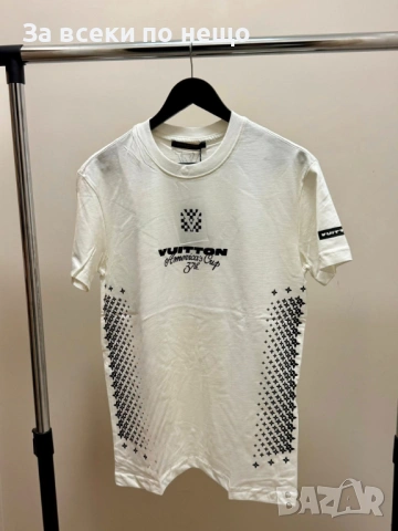 Louis Vuitton Мъжка Тениска👕Мъжка Блуза С Къс Ръкав Луис Витон Код SА Brand-4