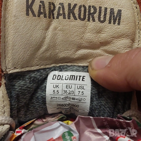 туристически обувки Dolomite Cinquantaquattro High FG Evo GORE-TEX номер 38 2/3 водоустойчиви , снимка 5 - Други - 53036495